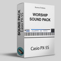 Pacote de sons de adoração para piano digital Casio PX-5S