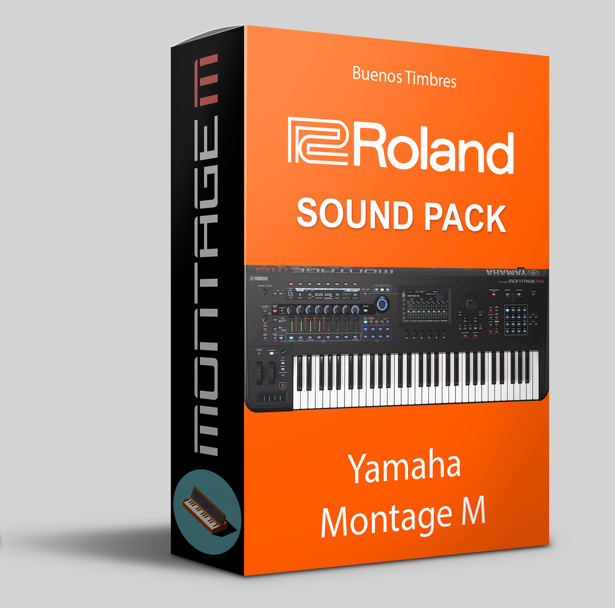 Pacote de Sons Roland para Yamaha Montage M
