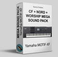 Pacote de som CF + Nord + Worship Mega para Yamaha MOTIF-XF