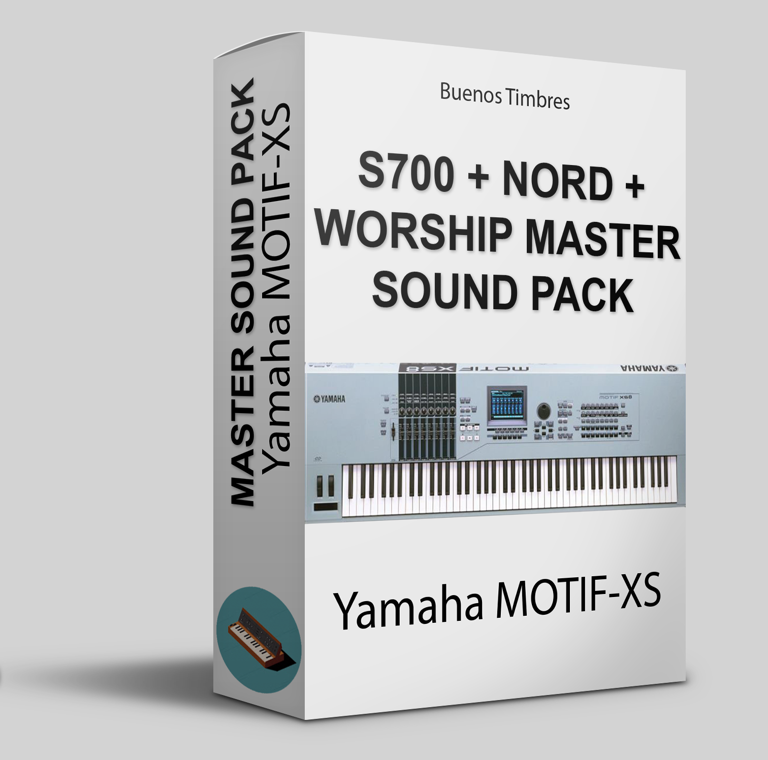 S700 + Nord + Pacote de Sons Worship Master para Yamaha MOTIF-XS