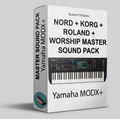 Nord + Korg + Roland + Worship Master Sound Pack para Yamaha MODX+