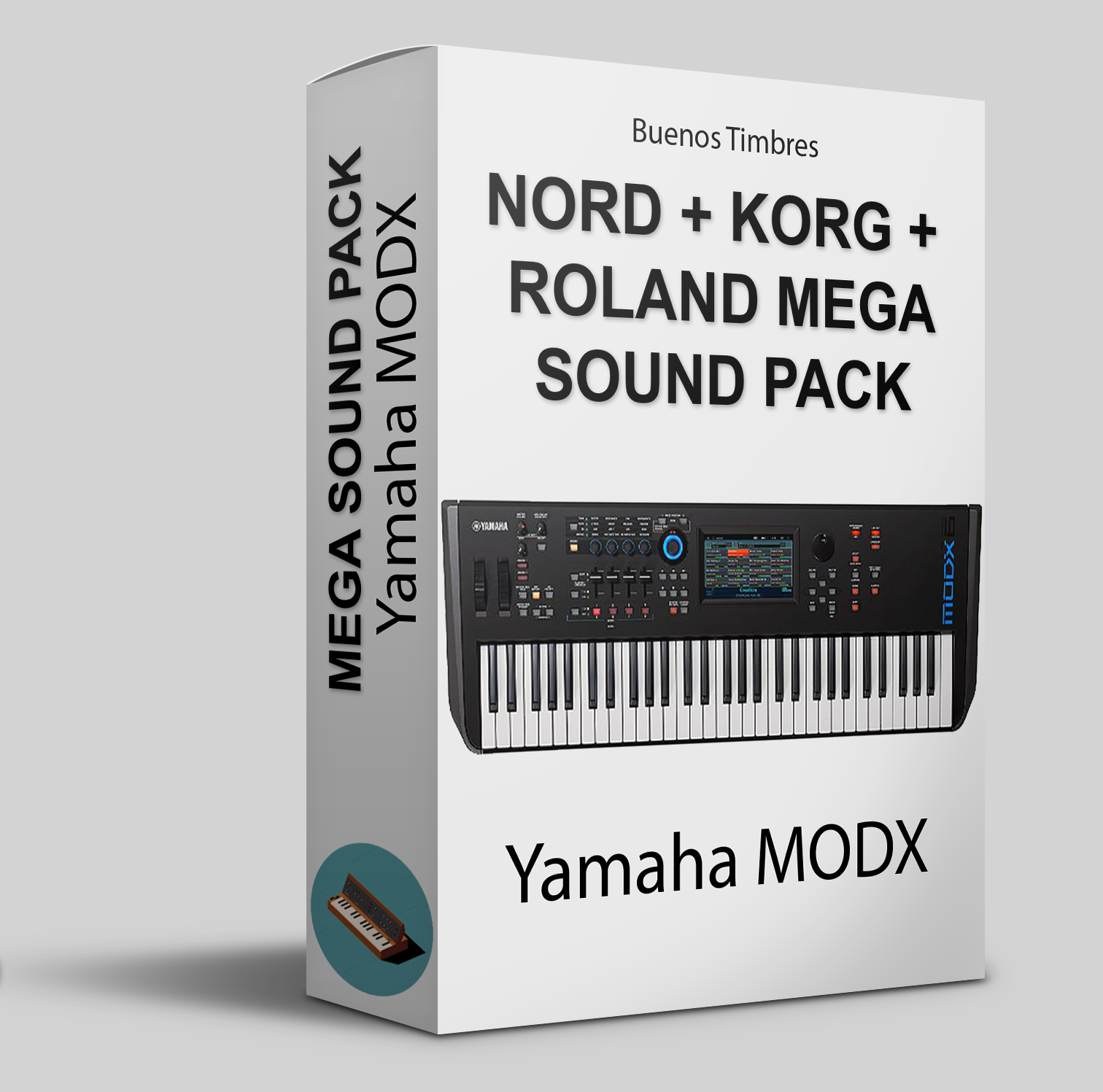 Pacote de som Nord + Korg + Roland Mega para Yamaha MODX