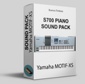 Pacote de sons de piano S700 para Yamaha MOTIF-XS