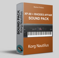 XP-80 + Pacote de som Rhodes Affair para Korg Nautilus