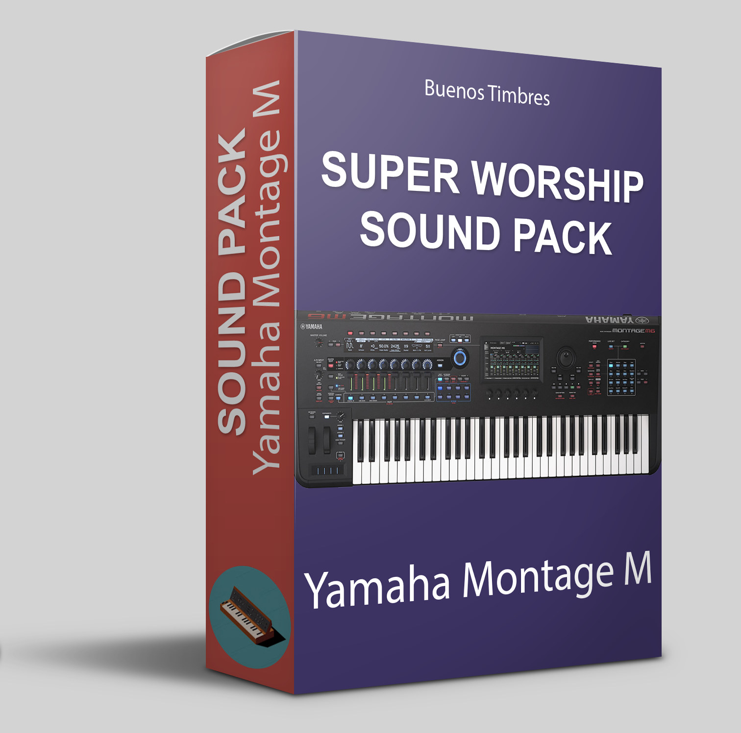 Pacote de Sons Super Adoração para Yamaha Montage M