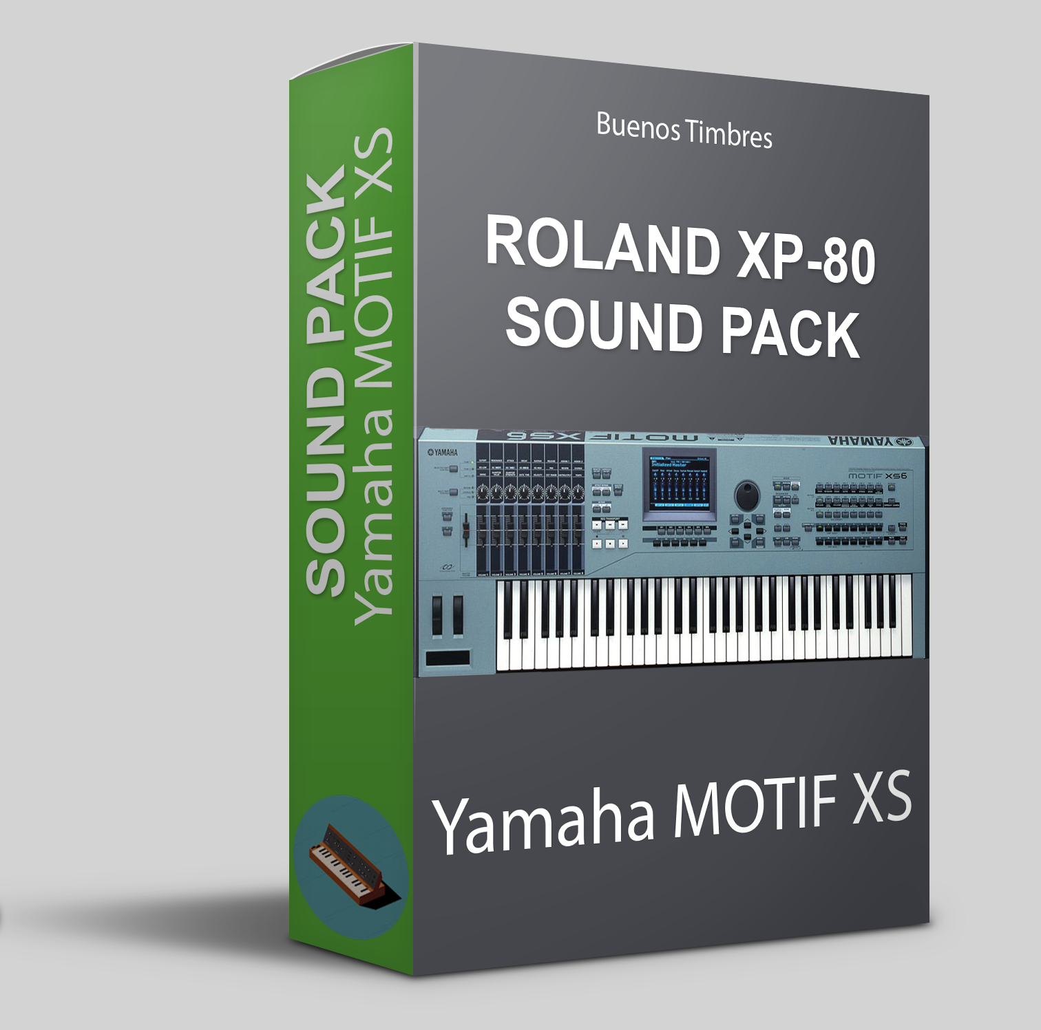 Pacote de Sons Roland XP-80 para Yamaha Motif-XS