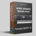 Pacote de Sons Korg Kronos para Yamaha Motif-XF
