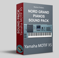 Pacote de Sons de Pianos de Cauda Nord para Yamaha Motif XS