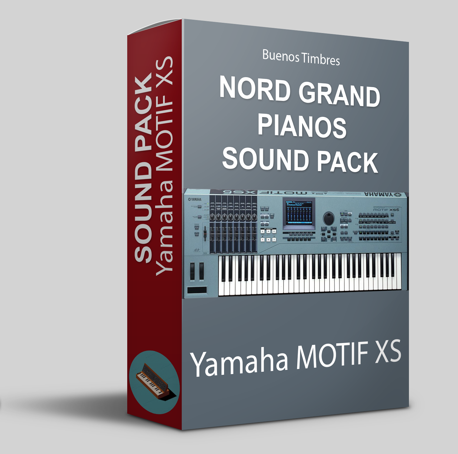 Pacote de Sons de Pianos de Cauda Nord para Yamaha Motif XS
