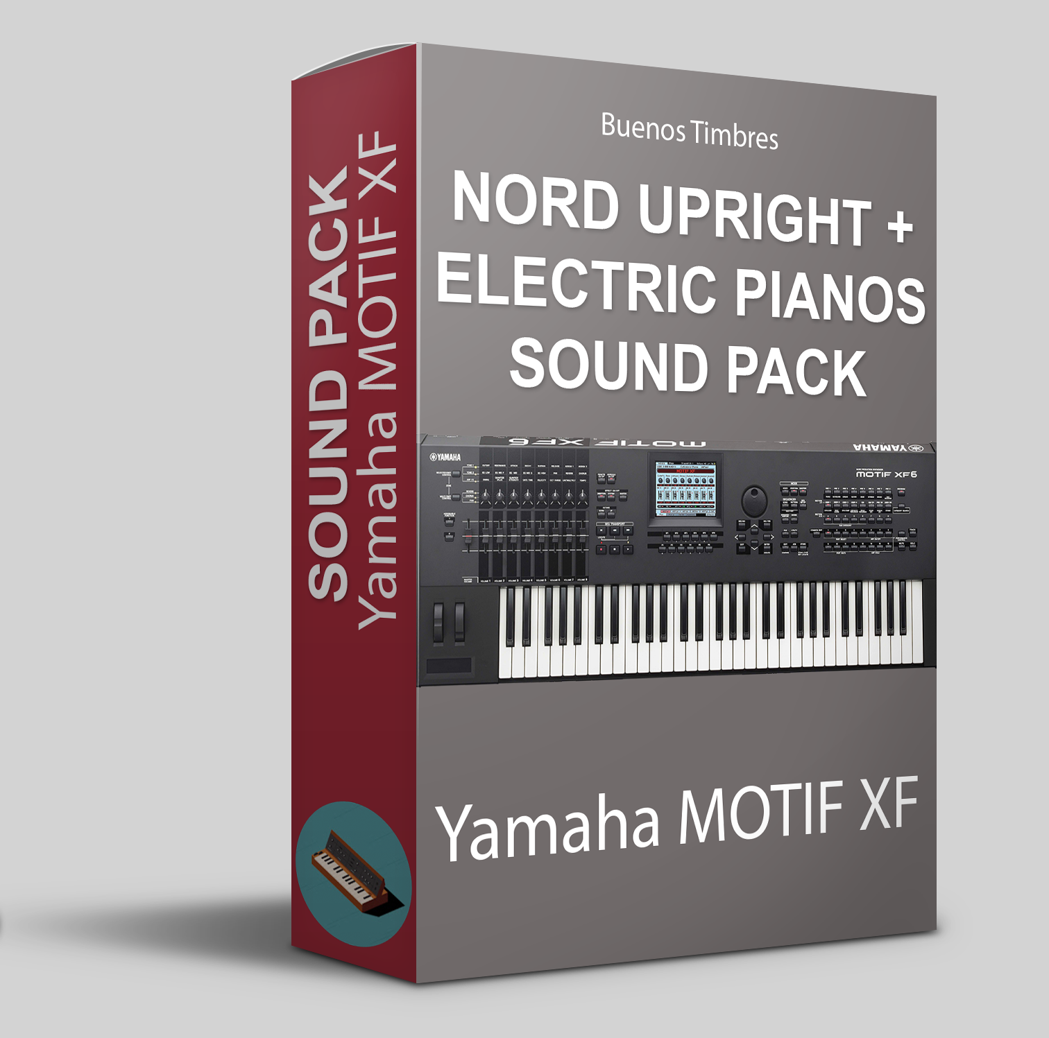 Pacote de sons Nord Upright + Pianos Elétricos para Yamaha Motif XF