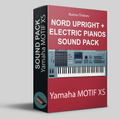 Pacote de Sons Nord Upright + Pianos Elétricos para Yamaha Motif XS