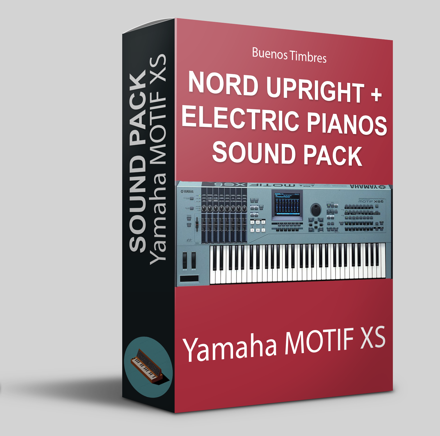Pacote de Sons Nord Upright + Pianos Elétricos para Yamaha Motif XS