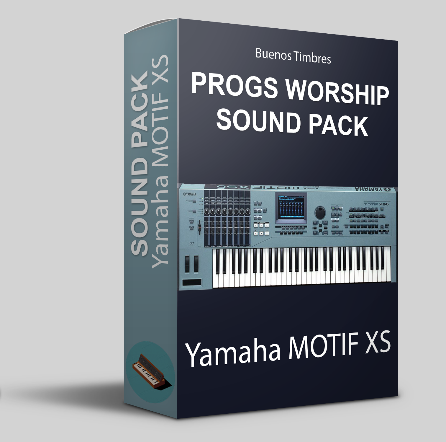 Pacote de Sons Progs Worship para Yamaha Motif XS – não precisa de samples