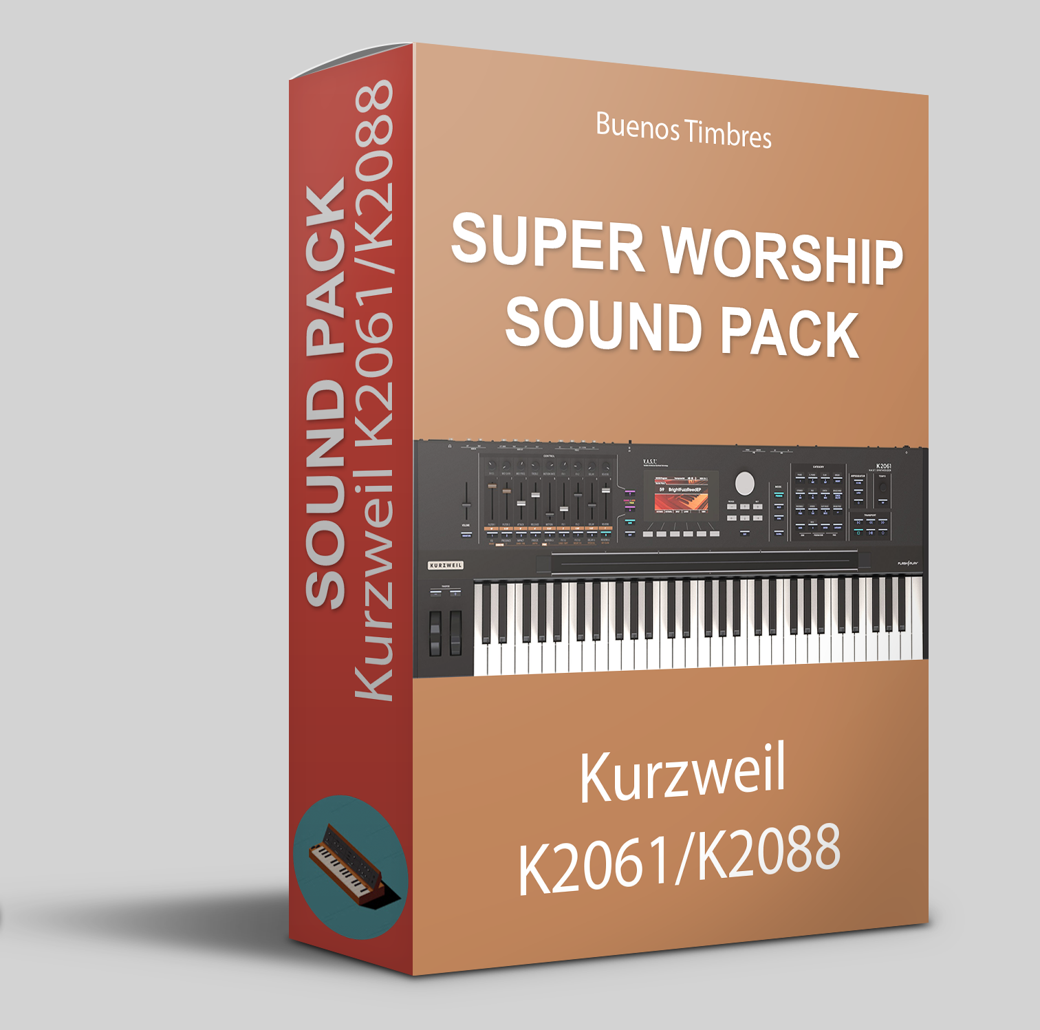 Super Pacote de Sons de Adoração para Kurzweil K2061 e K2088
