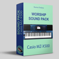 Pacote de sons de adoração para teclado Casio MZ-X500