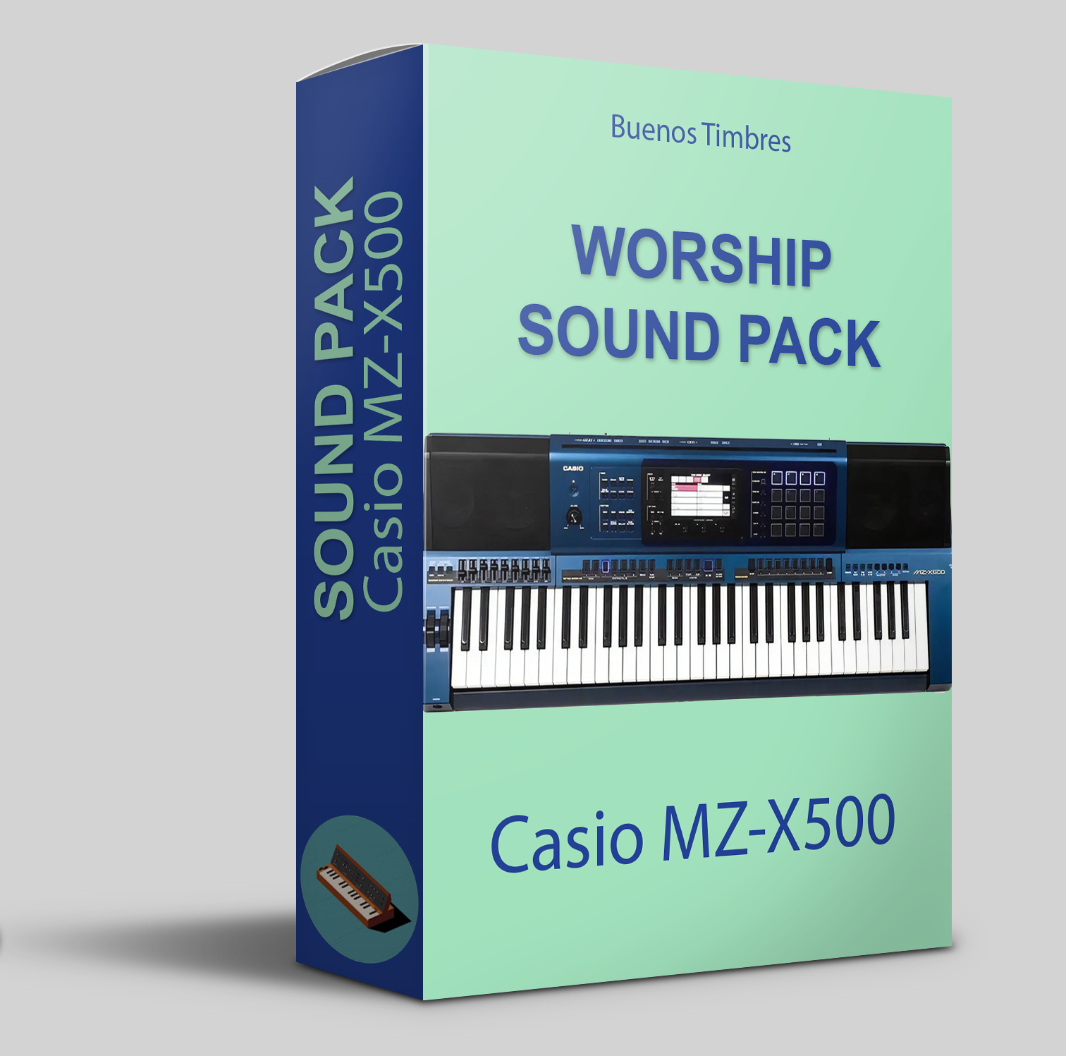 Pacote de sons de adoração para teclado Casio MZ-X500