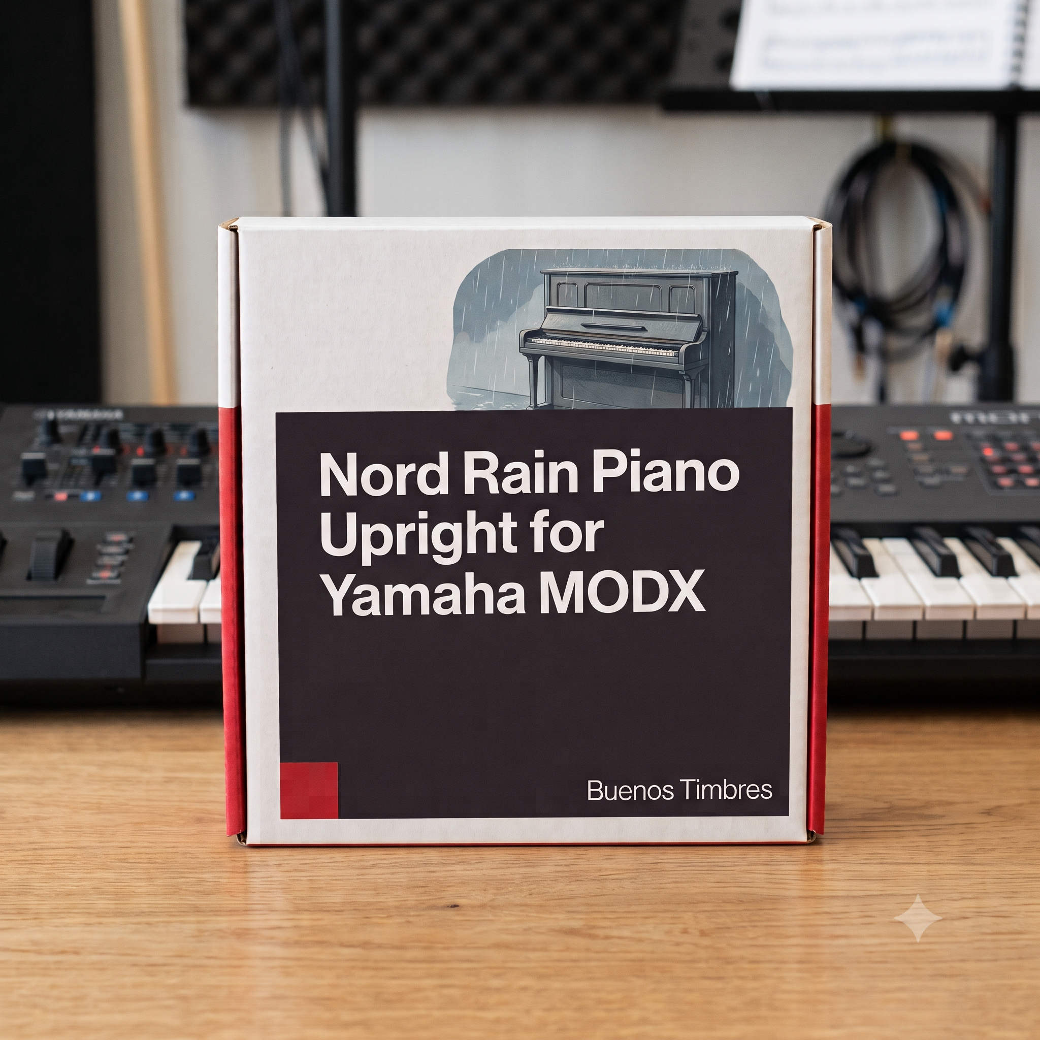 Individual tone Nord Rain Piano Upright for Yamaha MODX