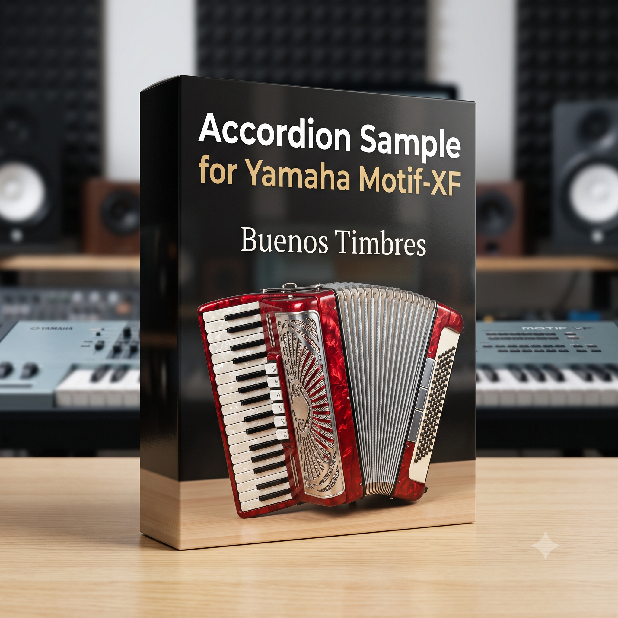 Individual tone Accordion for Yamaha Motif-XF