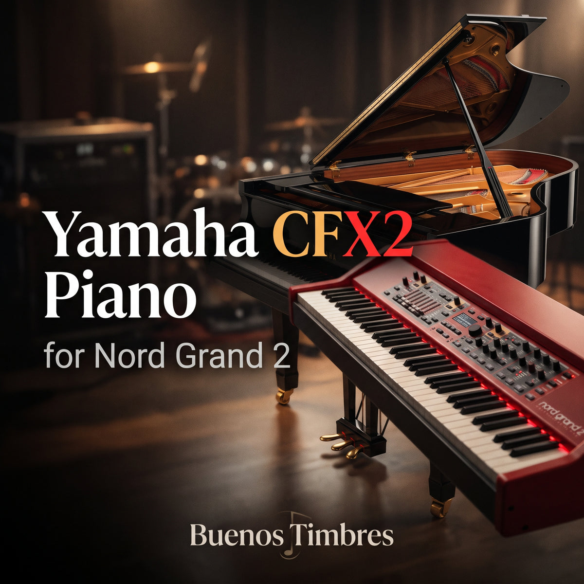 Individual tone Yamaha CFX2 Piano for Nord Grand 2