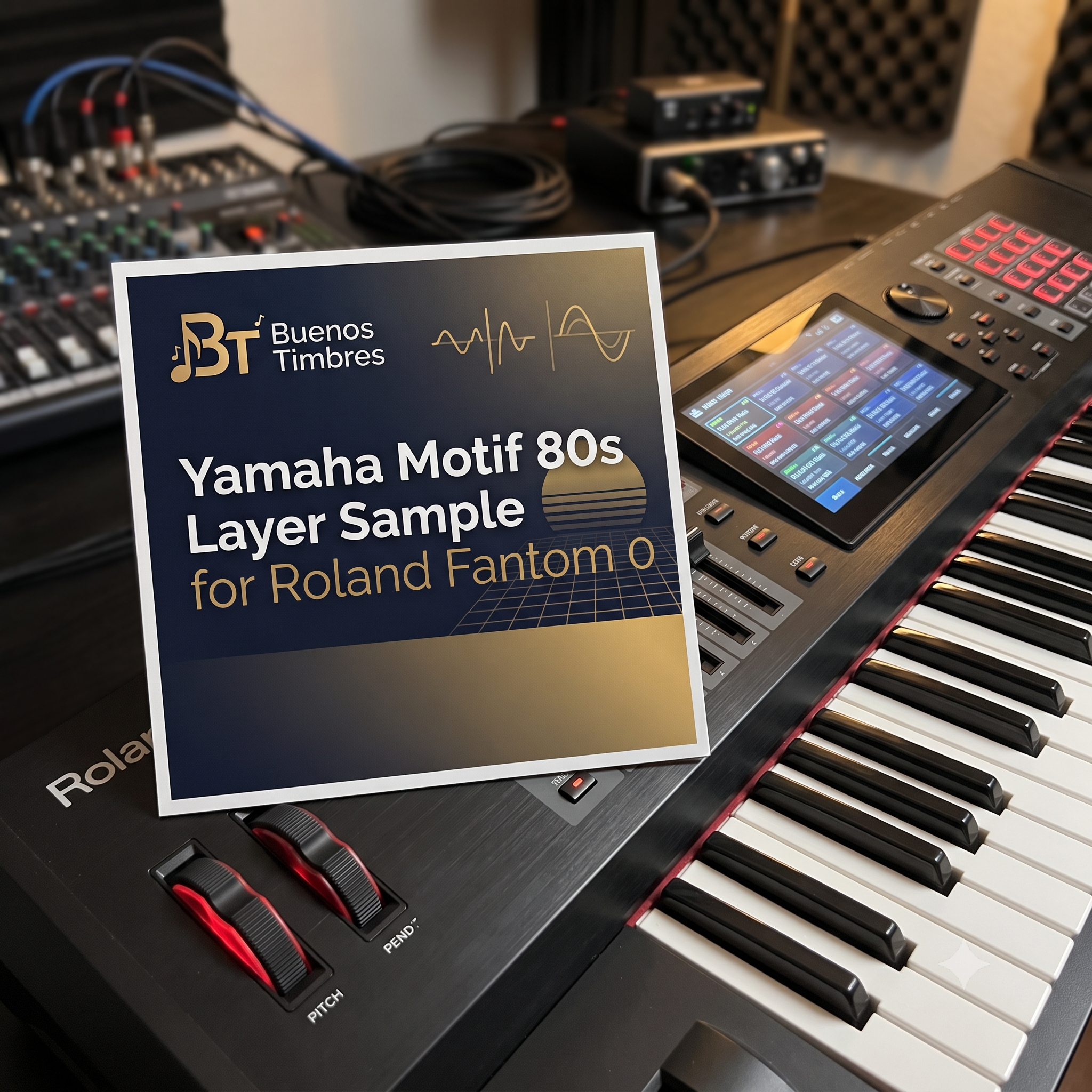 Individual Yamaha Motif 80s Layer for Roland Fantom 0
