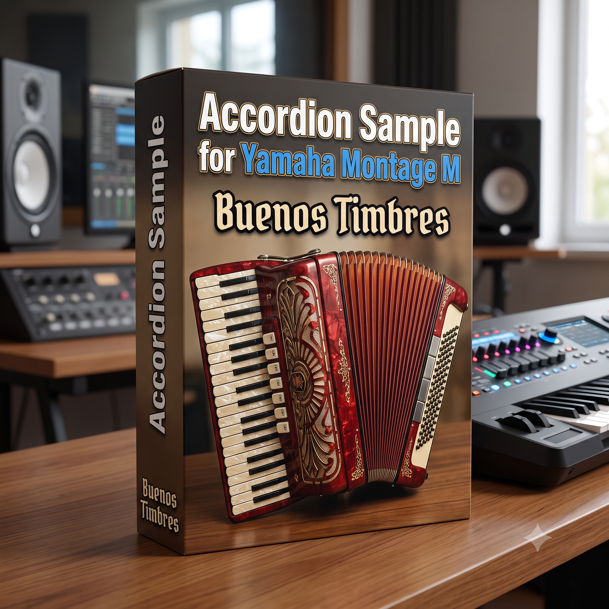 Individual tone Accordion for Yamaha Montage M
