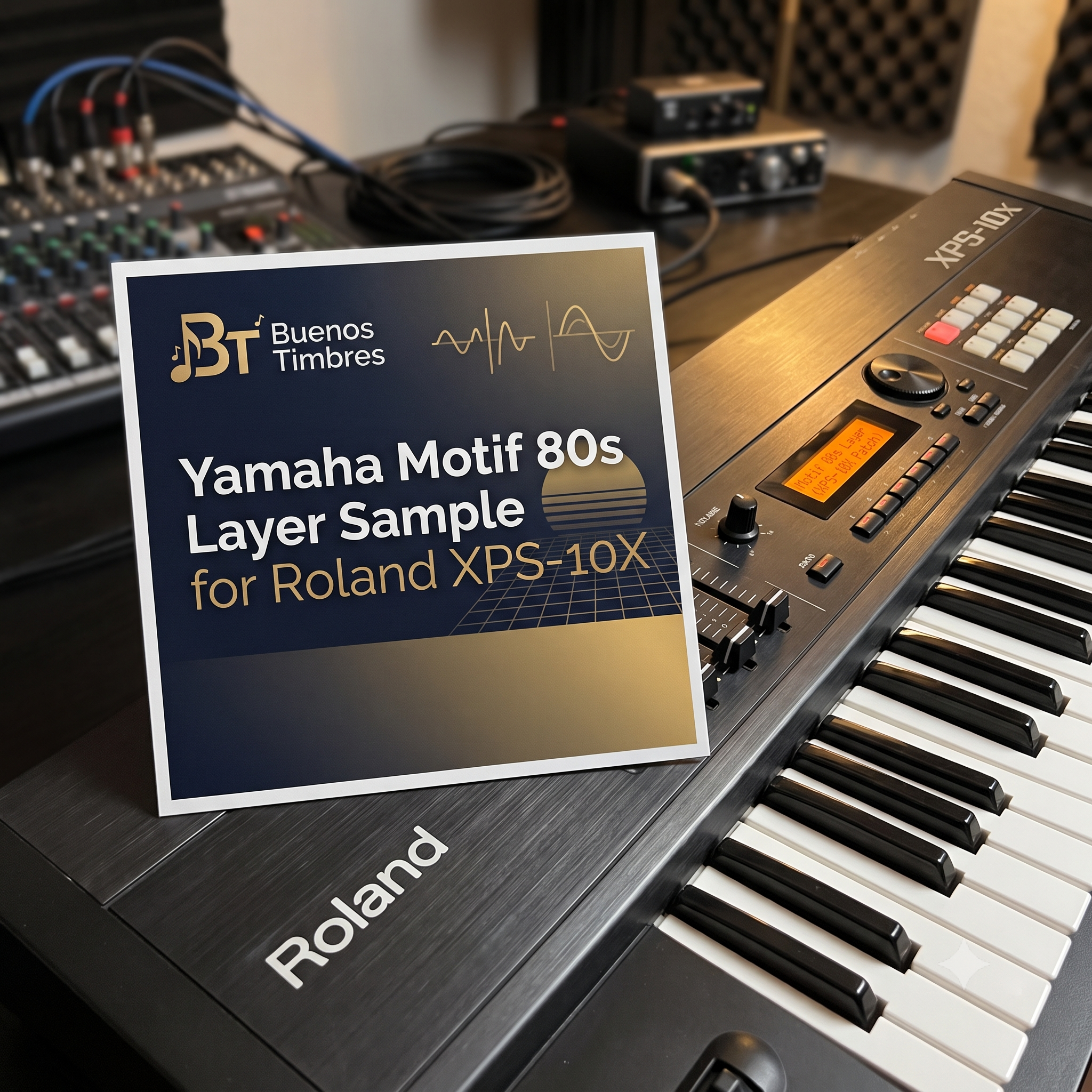 Individual Yamaha Motif 80s Layer for Roland XPS-10X