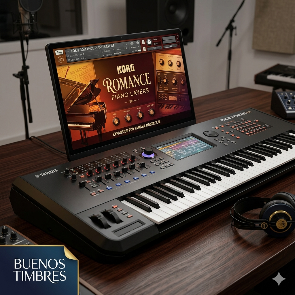 Timbres individuais de Korg Romance Layers para Yamaha Montage M