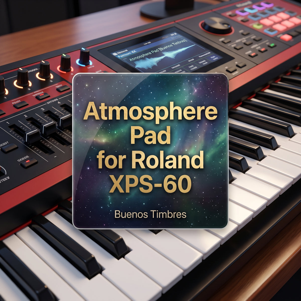 Individual tone Atmosphere Pad for Roland XPS-60