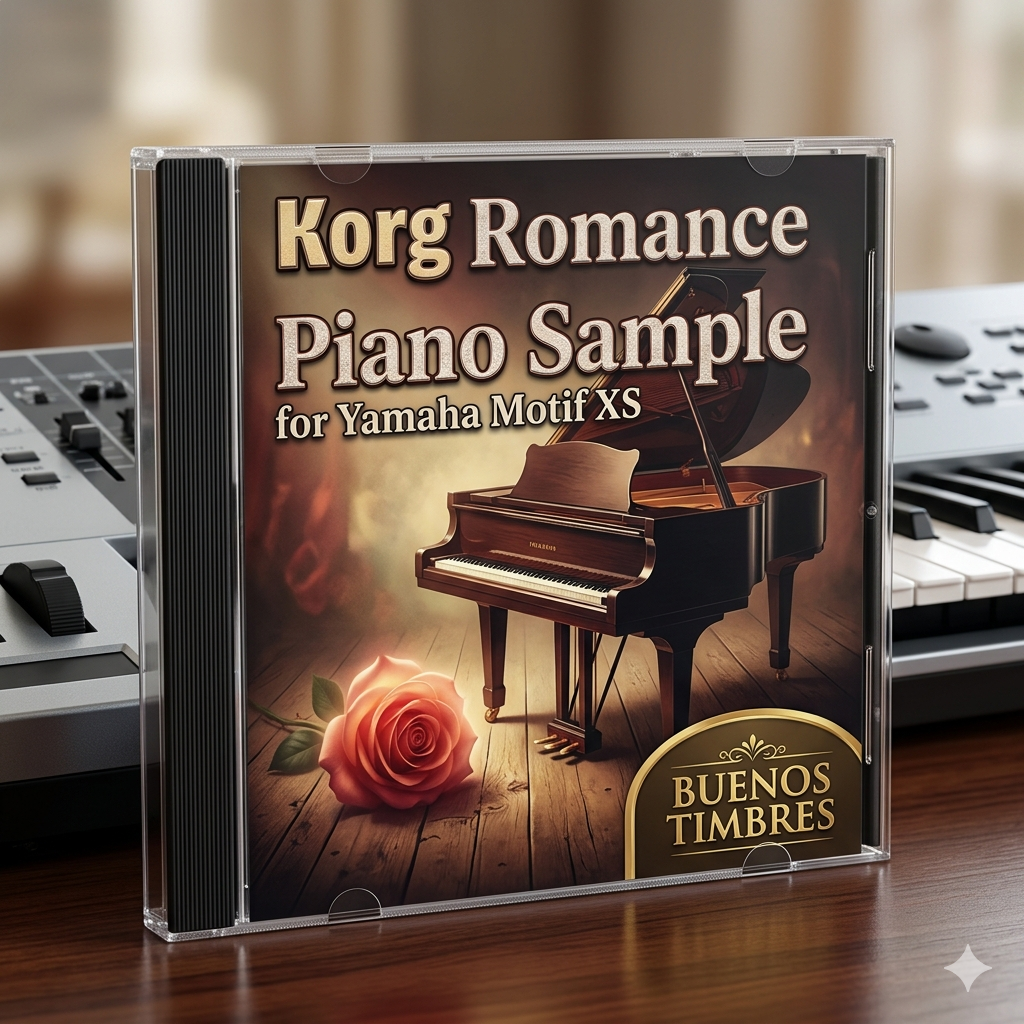 Tom Individual Korg Romance Piano para Yamaha Motif XS