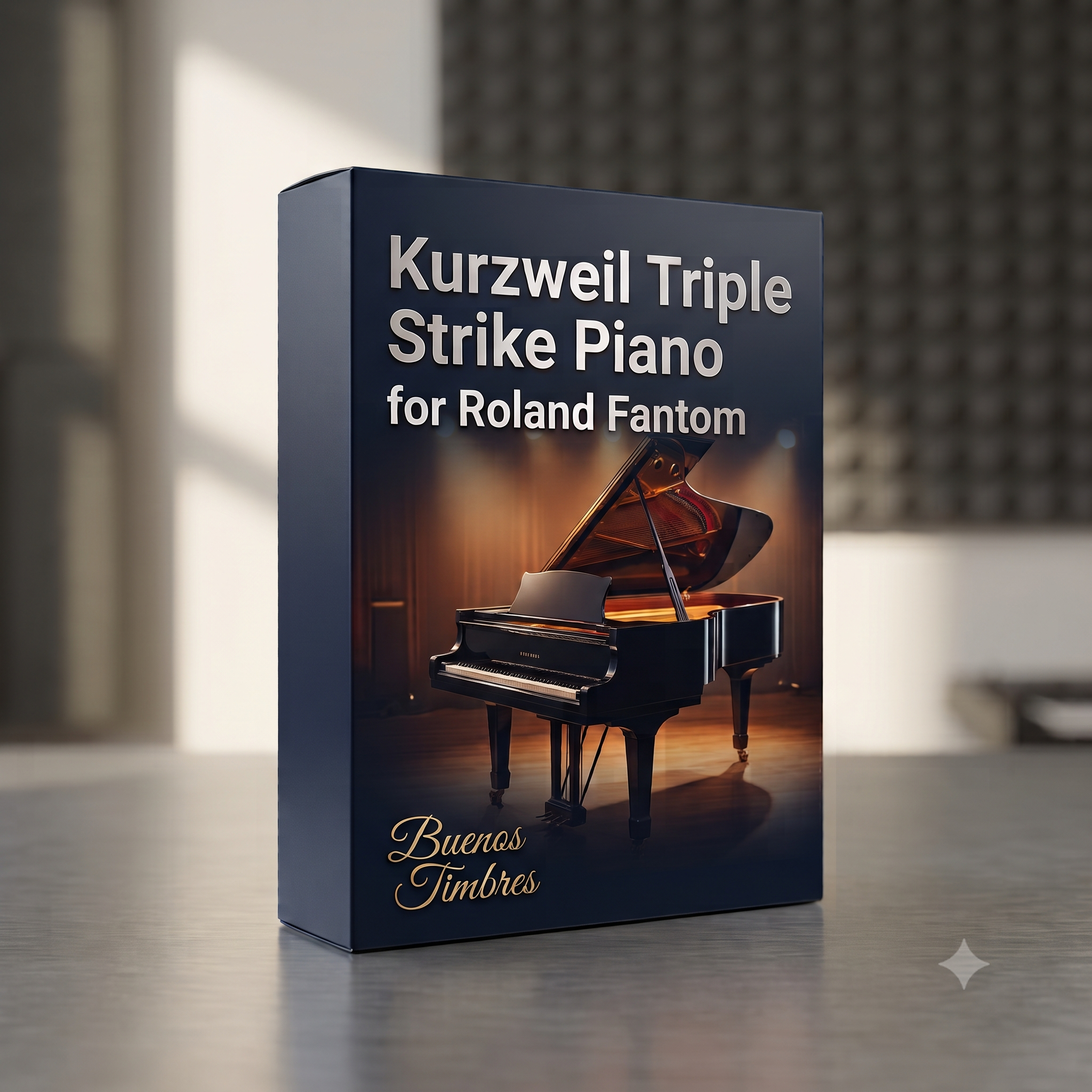 Individual tone Kurzweil Triple Strike Piano for Roland Fantom/Fantom EX