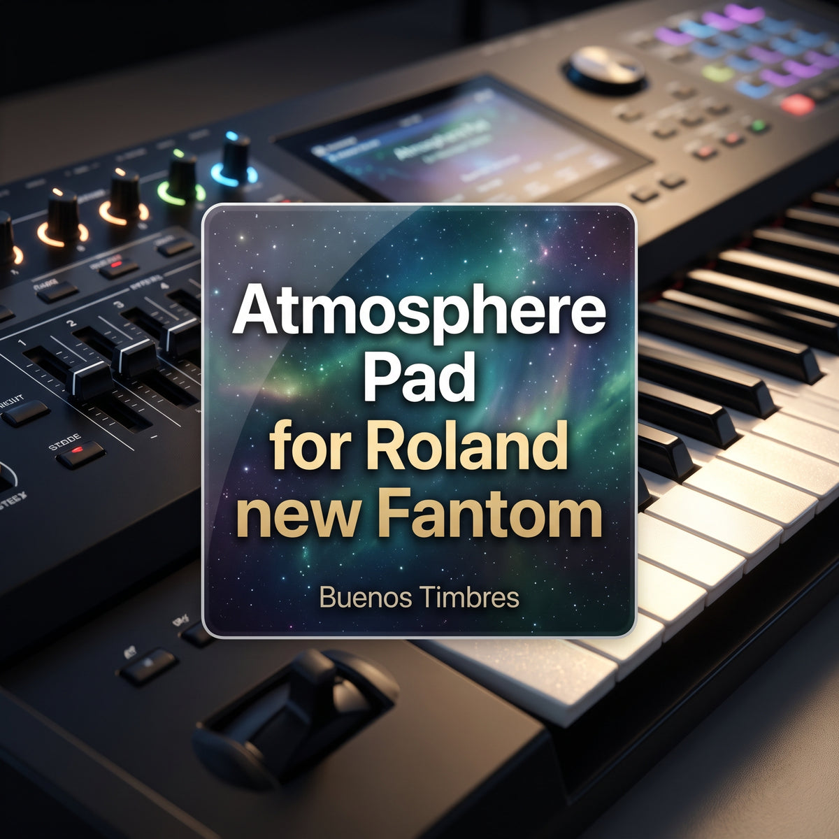 Individual tone Atmosphere Pad for Roland new Fantom