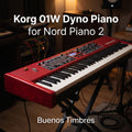 Individual tone Korg 01W Dyno Piano for Nord Piano 2