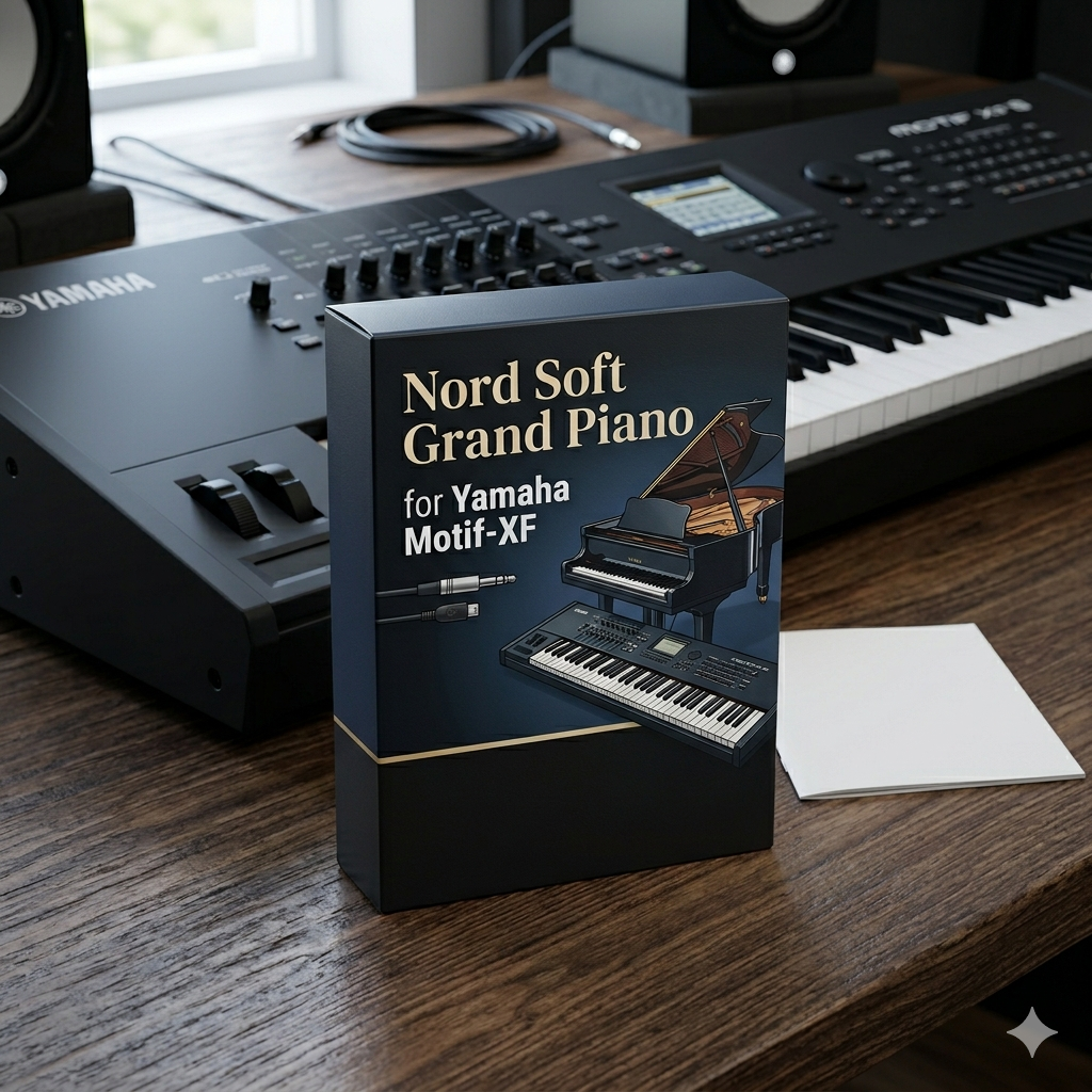 Timbre individual de Piano de Cauda Nord Soft para Yamaha Motif-XF