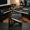 Individual tone Nord Black Upright Piano for Yamaha MODX+