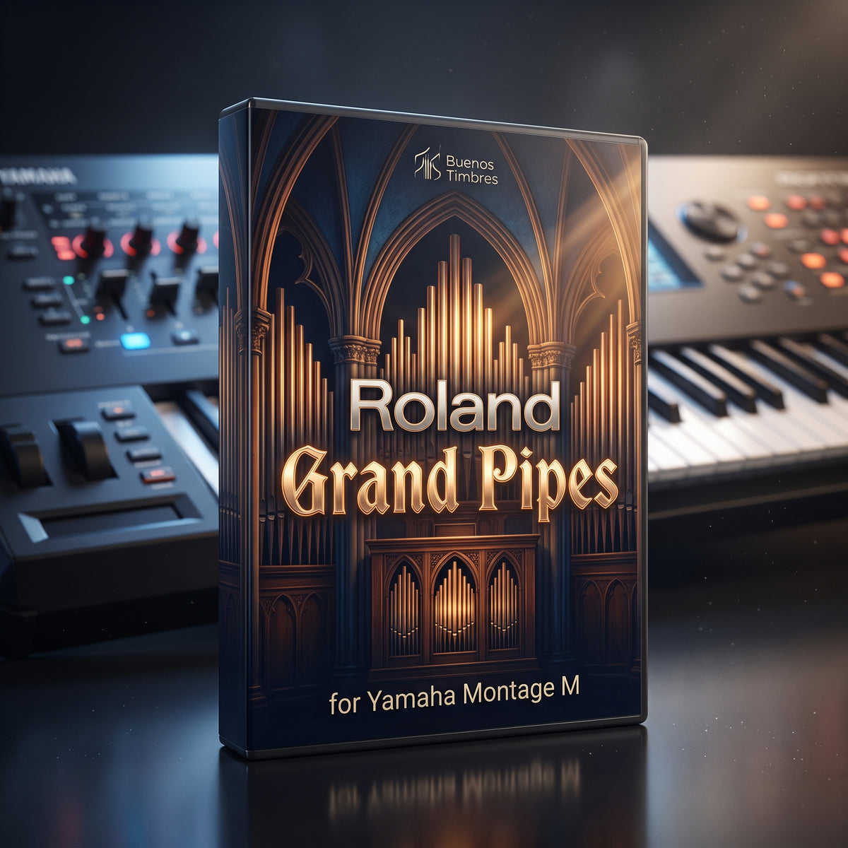 Individual tone Roland Grand Pipes for Yamaha Montage M