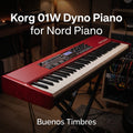 Individual tone Korg 01W Dyno Piano for Nord Piano