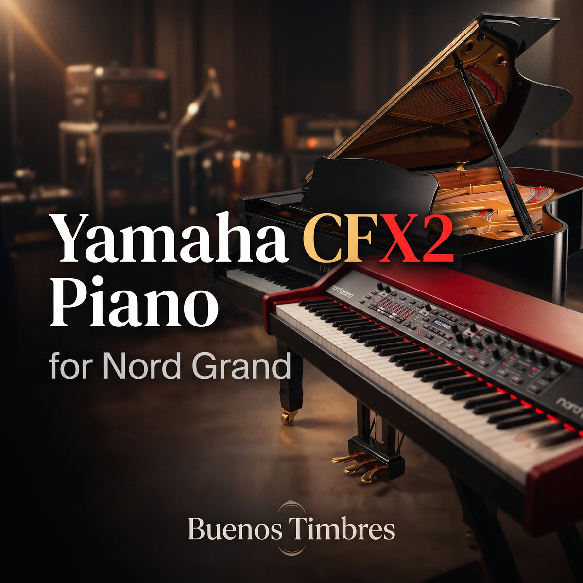 Individual tone Yamaha CFX2 Piano for Nord Grand