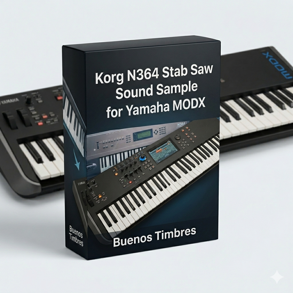 Timbre individual Korg N364 Stab Saw para Yamaha MODX