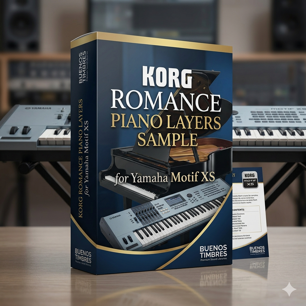 Camadas Korg Romance de timbre individual para Yamaha Motif XS