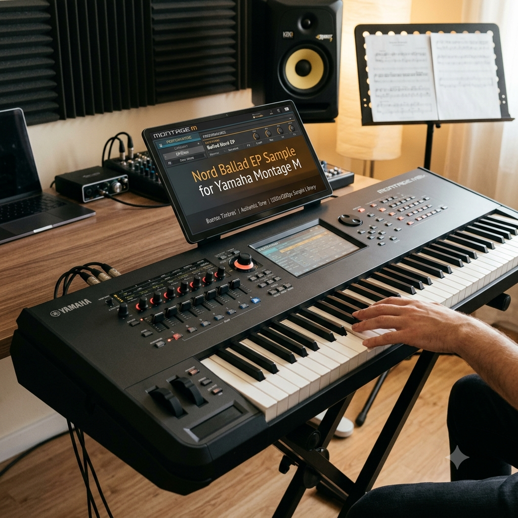 Individual tones Nord Ballad EP for Yamaha Montage M