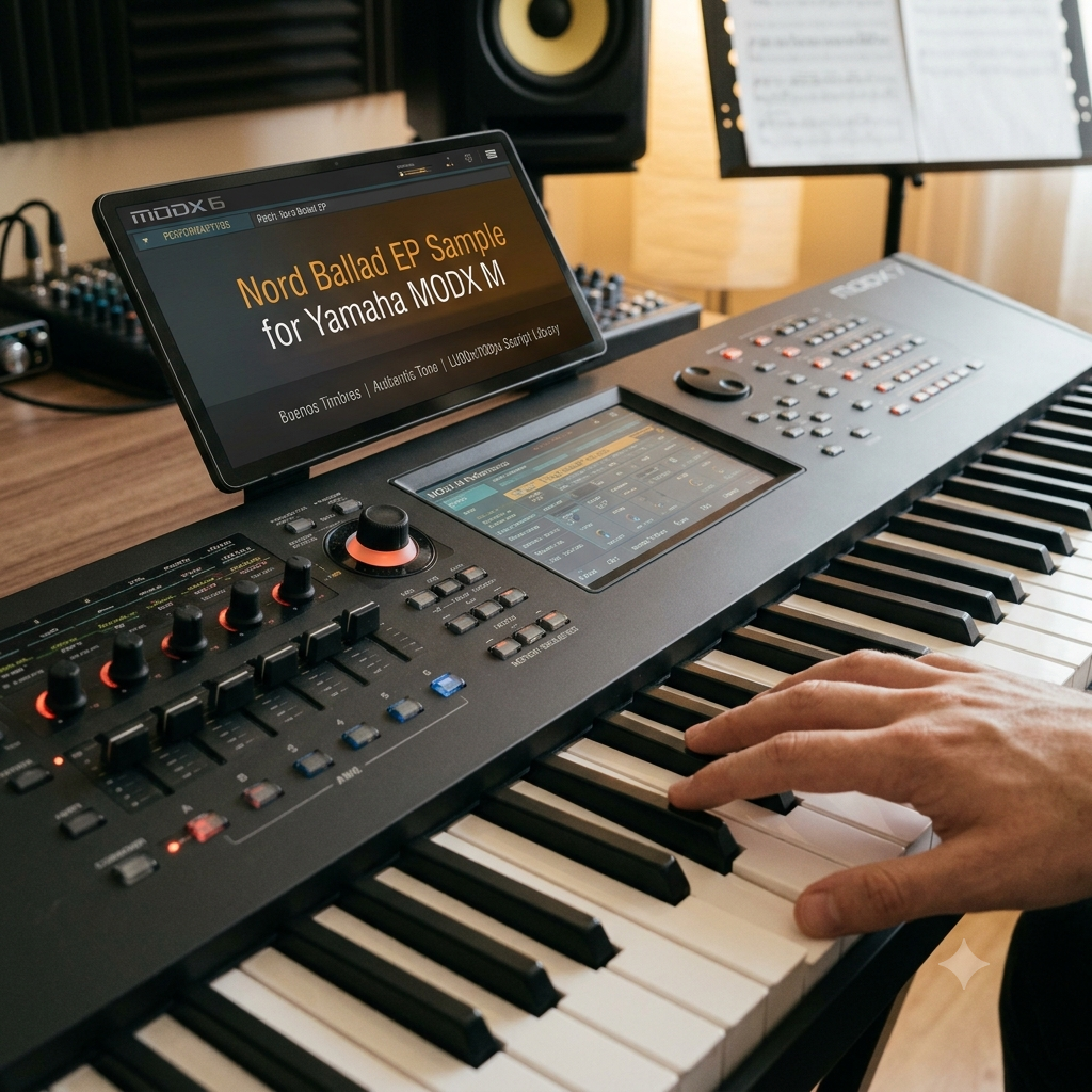 Individual tones Nord Ballad EP for Yamaha MODX M